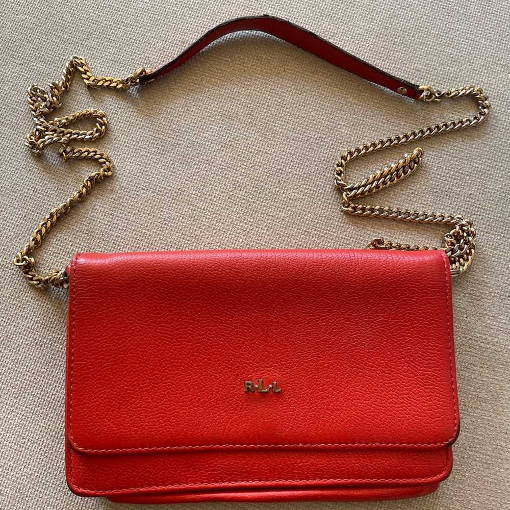 Ralph Lauren Crossbody Red